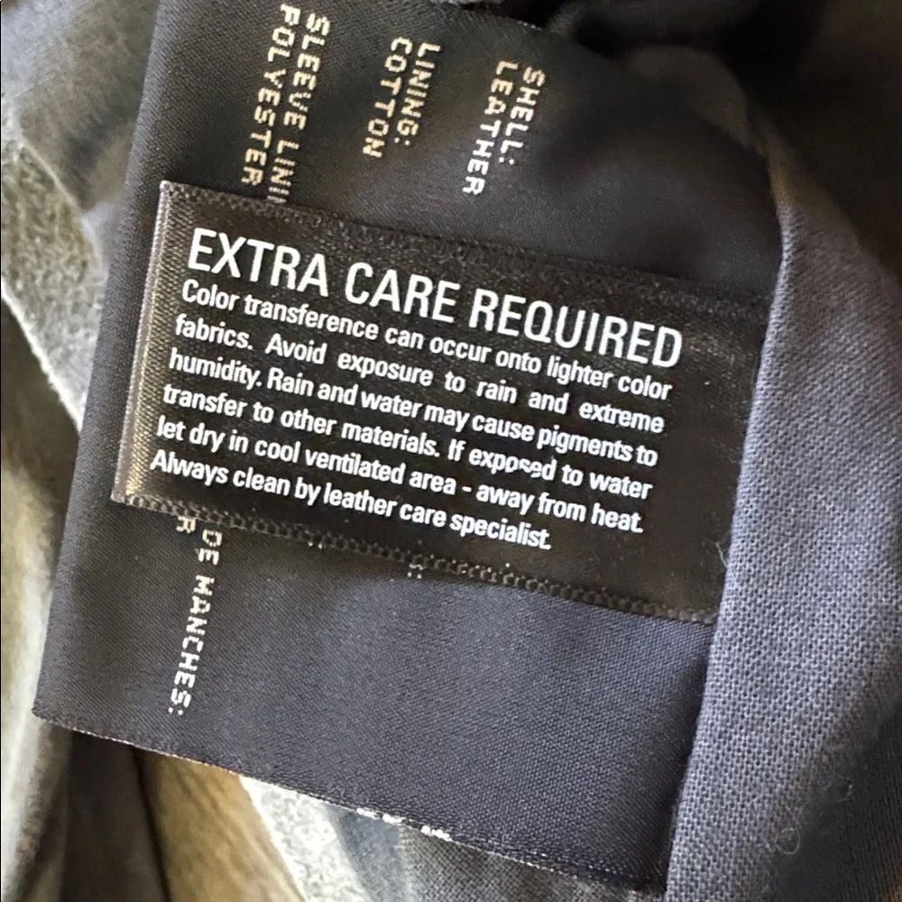 Marc New York Gray Suede biker jacket. - Picture 9 of 11
